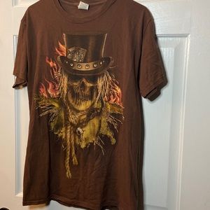 Fruit Of The Loom Scarecrow Tshirt EUC